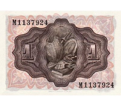  Банкнота 1 песета 1951 года Испания (копия), фото 2 